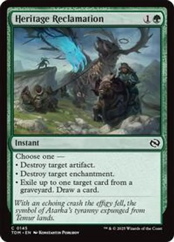 Heritage Reclamation (Foil)