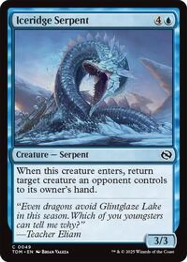 Iceridge Serpent (Foil)