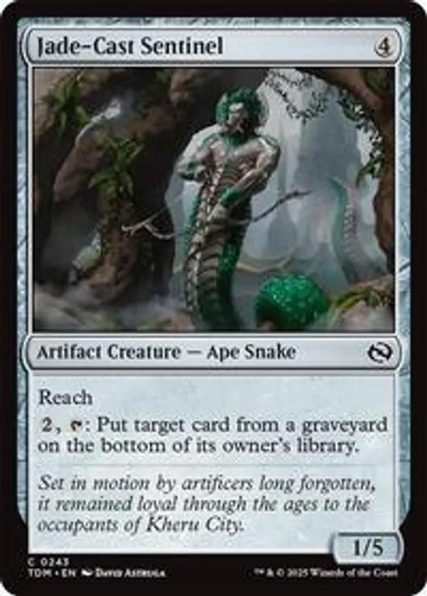 Jade-Cast Sentinel (Foil)