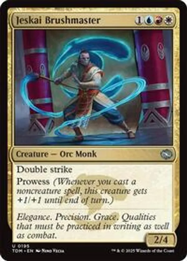 Jeskai Brushmaster (Foil)
