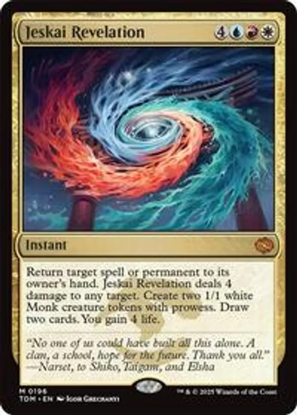 Jeskai Revelation (Foil)