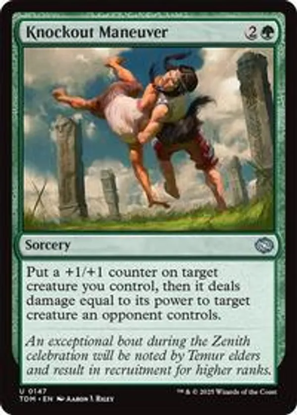 Knockout Maneuver (Foil)