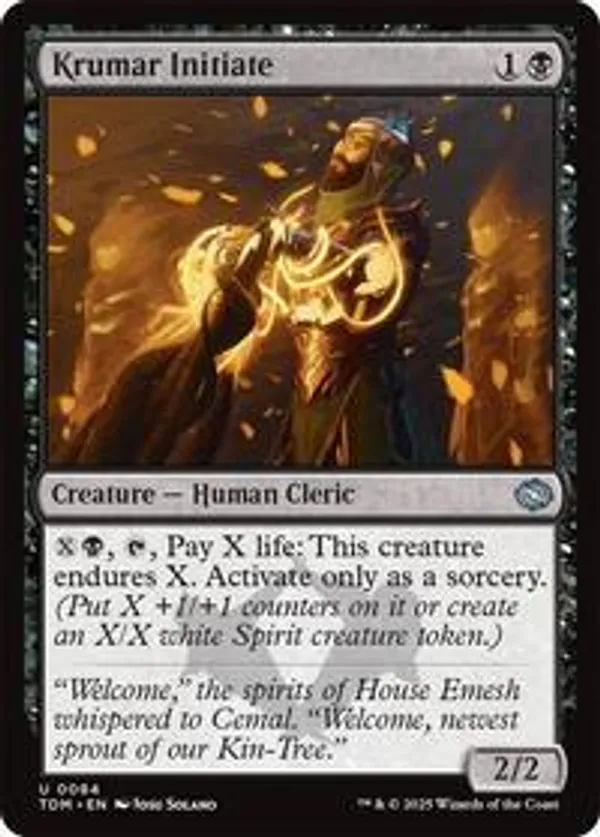 Krumar Initiate (Foil)