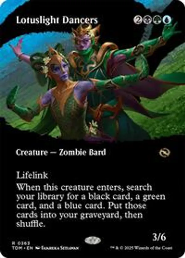 Lotuslight Dancers (Borderless) (Foil)