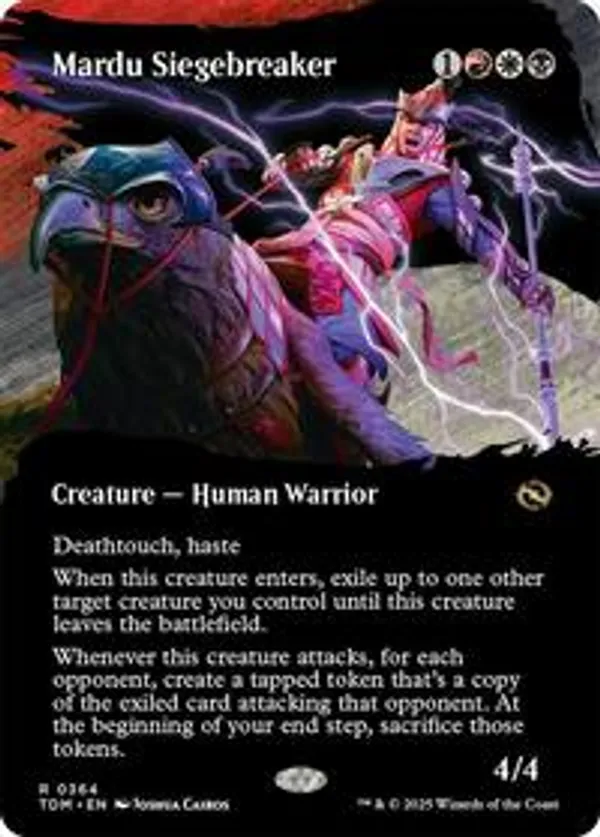 Mardu Siegebreaker (Borderless) (Foil)