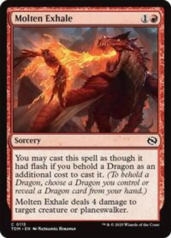 Molten Exhale (Foil)