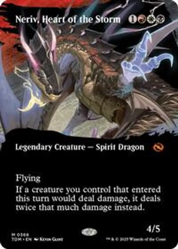 Neriv, Heart of the Storm (Borderless) (Foil)