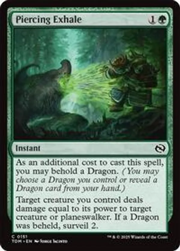 Piercing Exhale (Foil)