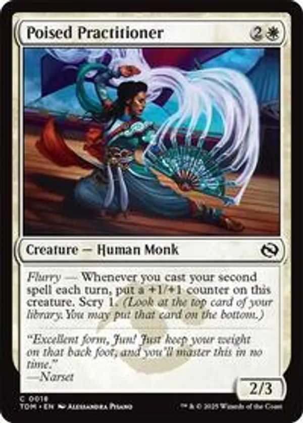 Poised Practitioner (Foil)
