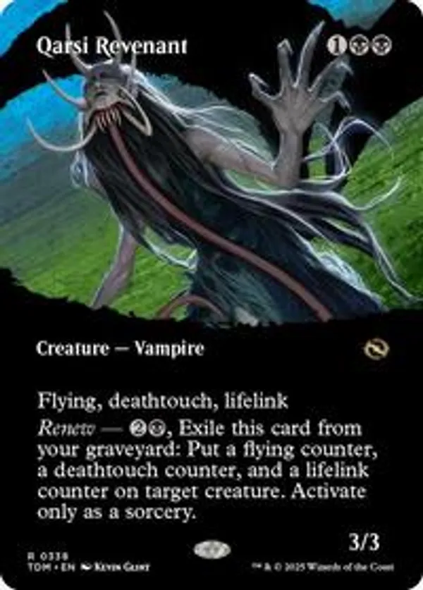 Qarsi Revenant (Borderless) (Foil)