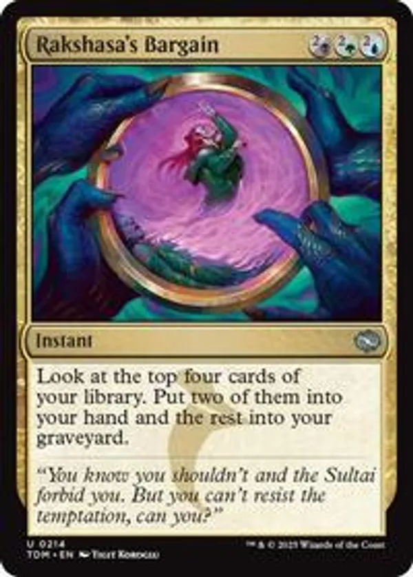 Rakshasa's Bargain (Foil)