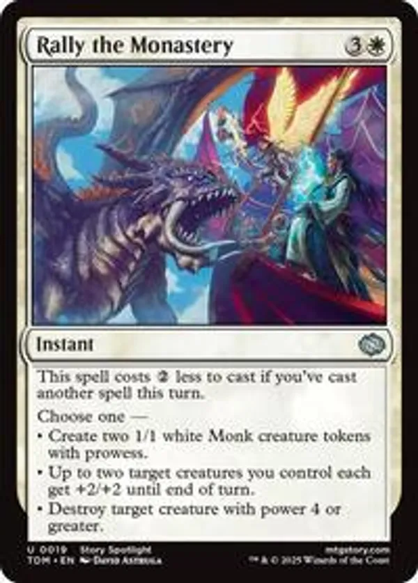Rally the Monastery (Foil)
