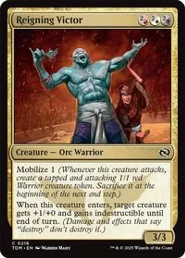 Reigning Victor (Foil)