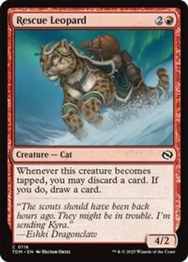 Rescue Leopard (Foil)