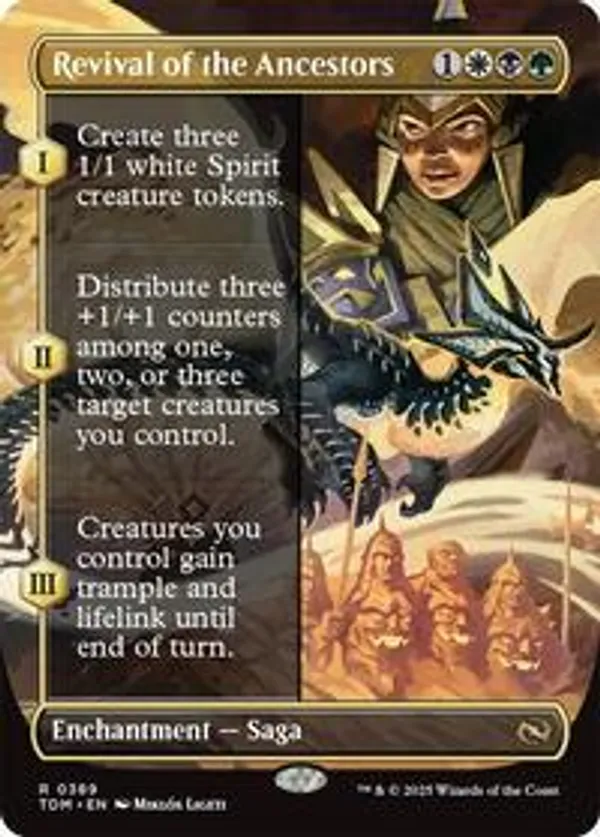 Revival of the Ancestors (Borderless) (Foil)
