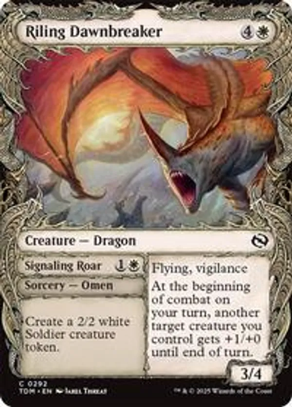 Riling Dawnbreaker (Showcase) (Foil)