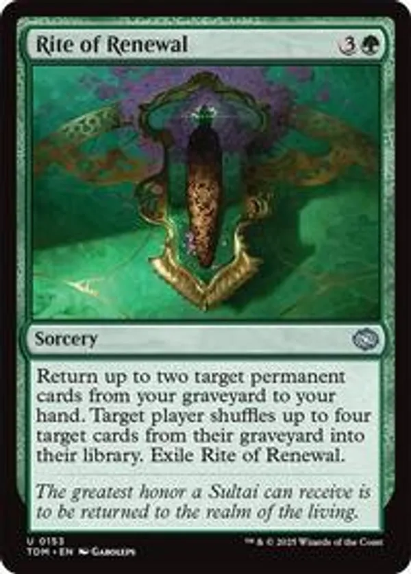 Rite of Renewal (Foil)