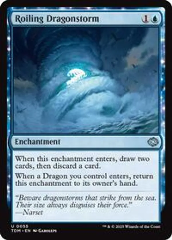 Roiling Dragonstorm (Foil)