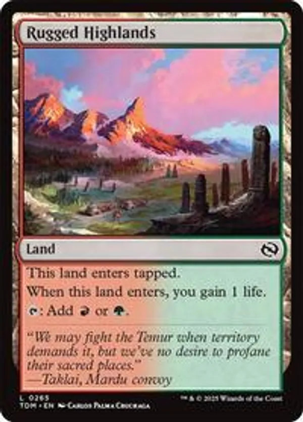Rugged Highlands (Foil)