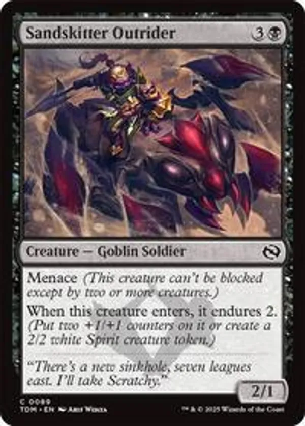 Sandskitter Outrider (Foil)