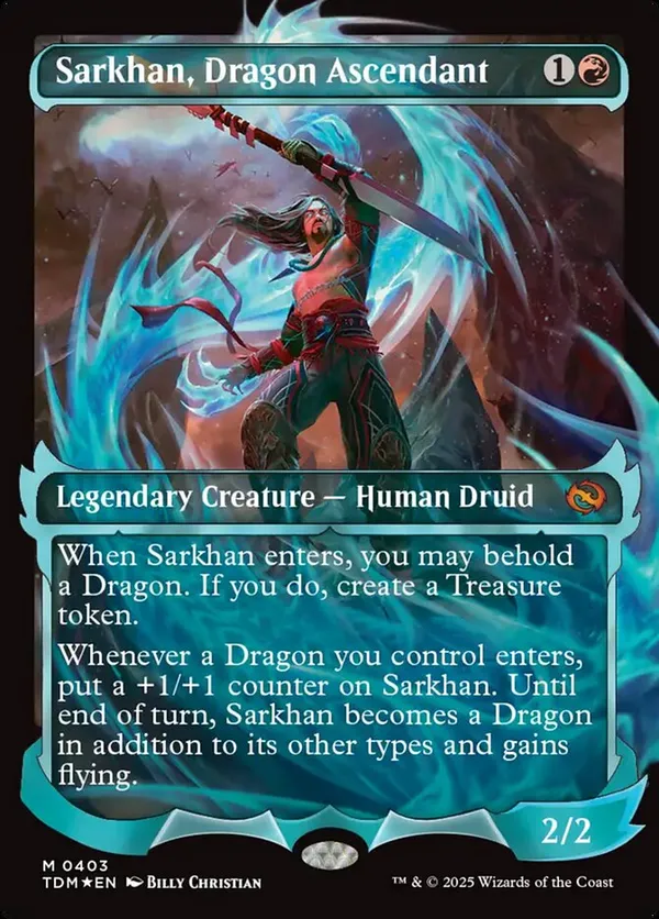Sarkhan, Dragon Ascendant (Showcase) (Foil)
