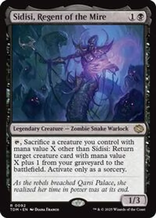 Sidisi, Regent of the Mire (Foil)