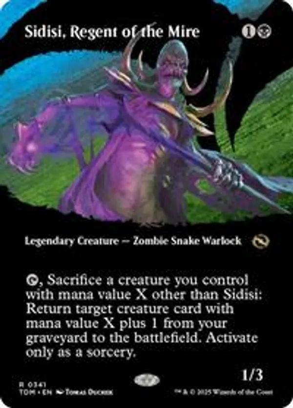 Sidisi, Regent of the Mire (Borderless) (Foil)