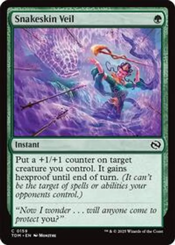 Snakeskin Veil (Foil)