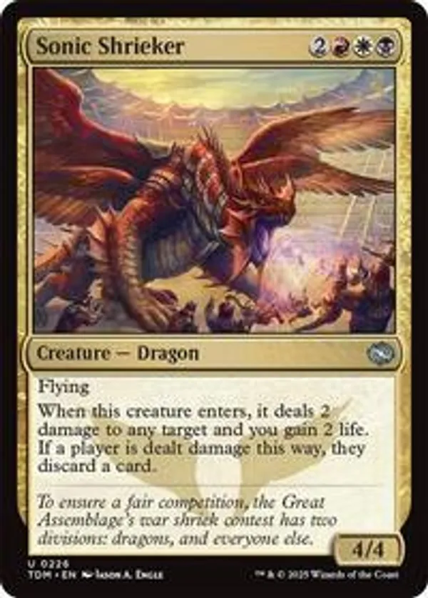 Sonic Shrieker (Foil)