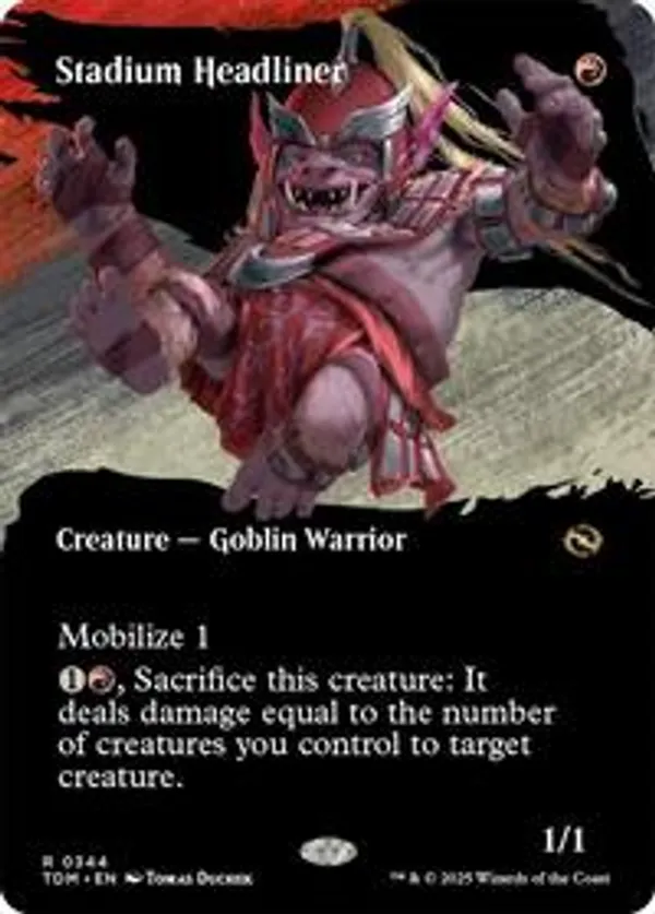 Stadium Headliner (Borderless) (Foil)