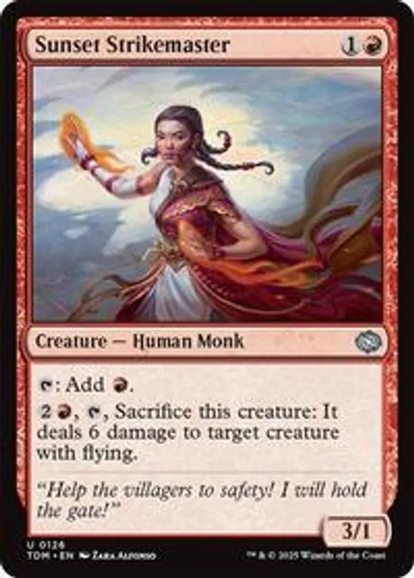 Sunset Strikemaster (Foil)
