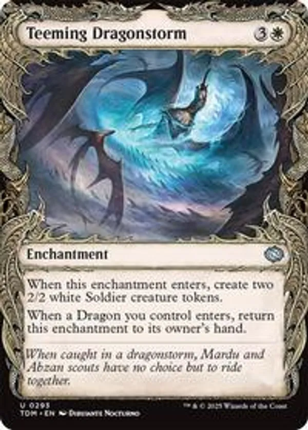 Teeming Dragonstorm (Showcase) (Foil)
