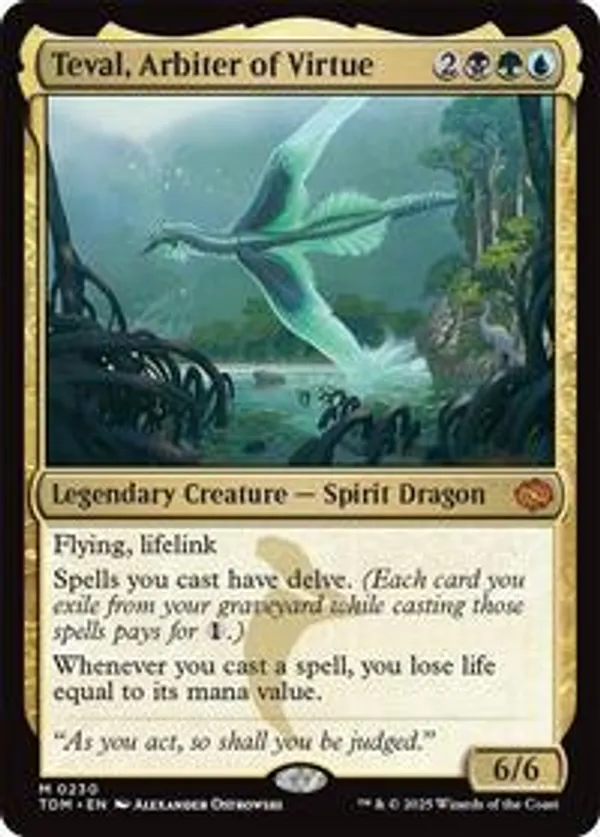 Teval, Arbiter of Virtue (Foil)