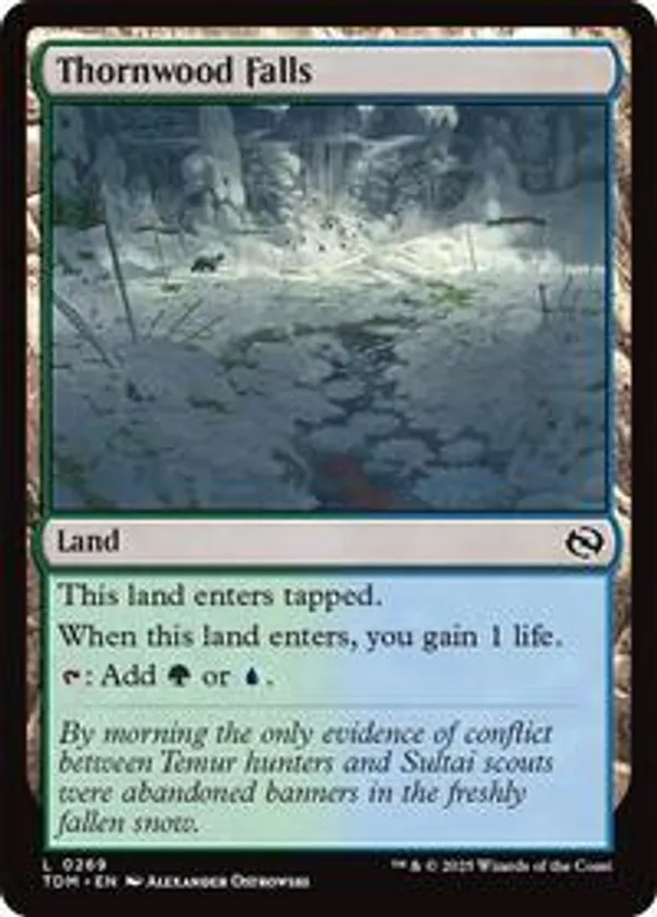 Thornwood Falls (Foil)