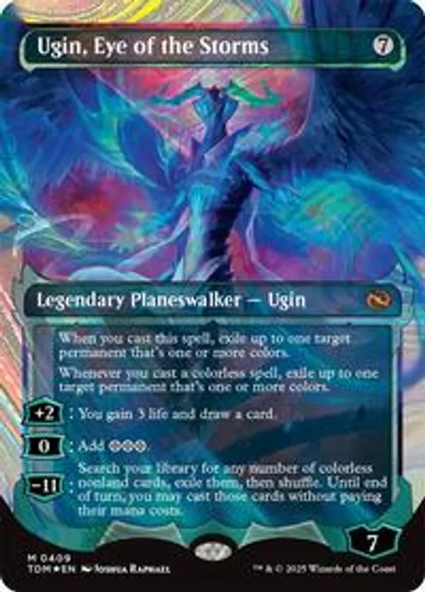 Ugin, Eye of the Storms (Showcase) (Halo Foil) (Foil)
