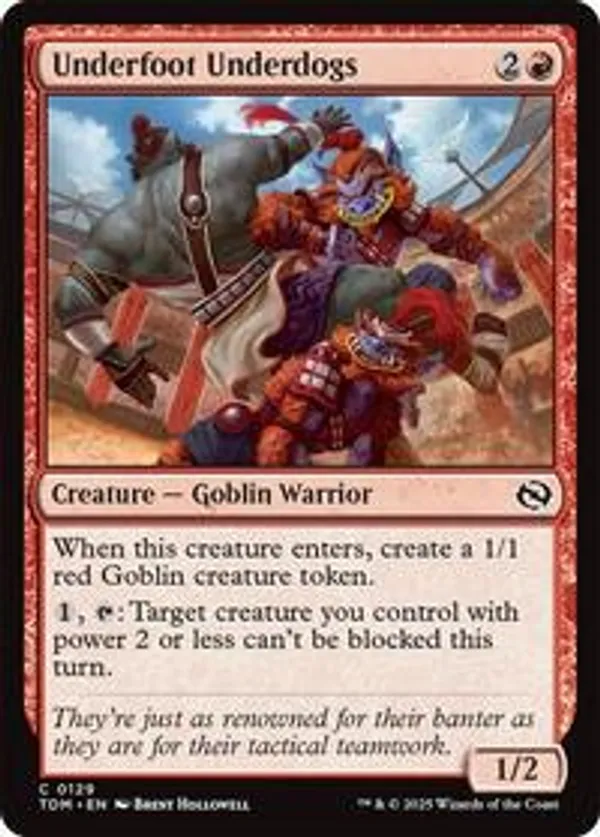 Underfoot Underdogs (Foil)