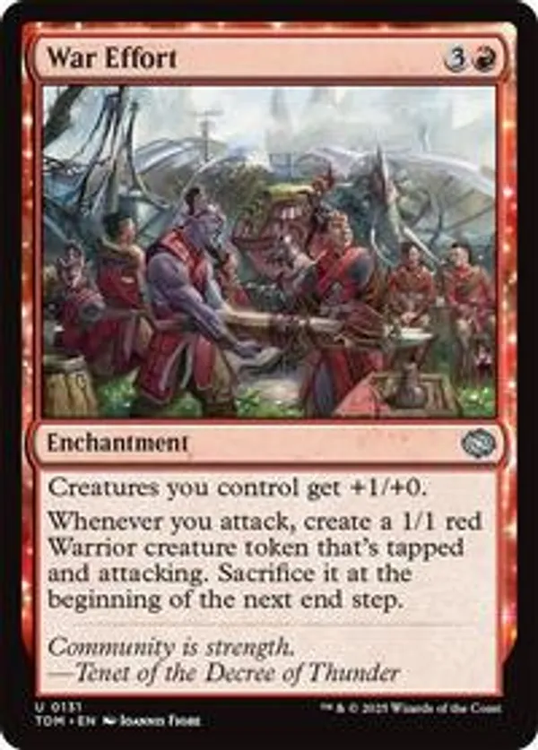 War Effort (Foil)
