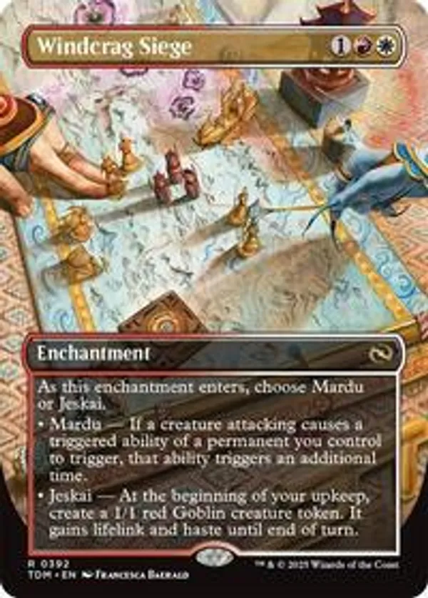 Windcrag Siege (Borderless) (Foil)