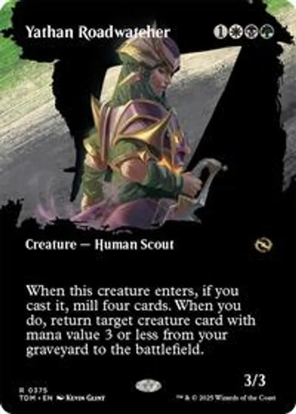 Yathan Roadwatcher (Borderless) (Foil)