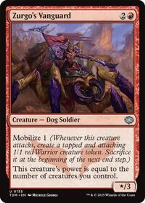 Zurgo's Vanguard (Foil)