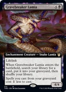 Gravebreaker Lamia (Extended Art Foil)