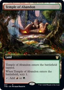 Temple of Abandon (Extended Art Foil)