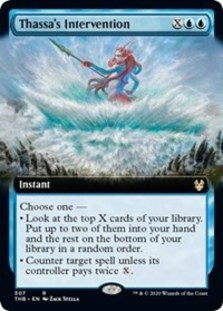 Thassa's Intervention (Extended Art Foil)