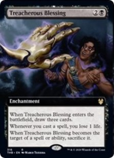 Treacherous Blessing (Extended Art Foil)