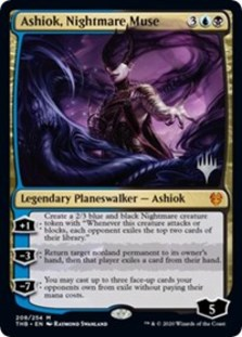 Ashiok, Nightmare Muse (Promo Pack Foil) Ashiok, Nightmare Muse (Promo Pack Foil)
