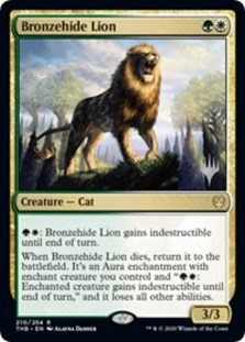 Bronzehide Lion (Promo Pack Foil) Bronzehide Lion (Promo Pack Foil)