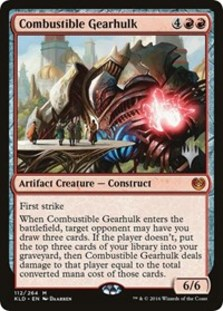 Combustible Gearhulk (Promo Pack Foil) Combustible Gearhulk (Promo Pack Foil)