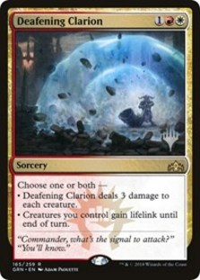 Deafening Clarion (Promo Pack Foil) Deafening Clarion (Promo Pack Foil)