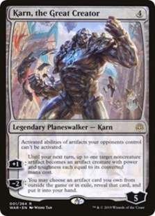 Karn, the Great Creator (Promo Pack Foil) Karn, the Great Creator (Promo Pack Foil)