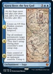 Kiora Bests the Sea God (Promo Pack Foil) Kiora Bests the Sea God (Promo Pack Foil)